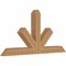 Ekena Millwork Saratoga Timber Gable Bracket, Western Red Cedar, 72"W x 36"H x 5 1/2"D x 5 1/2"F, 12/12 Pitch GBW072X36X0606SAR00SWR - alternate 5
